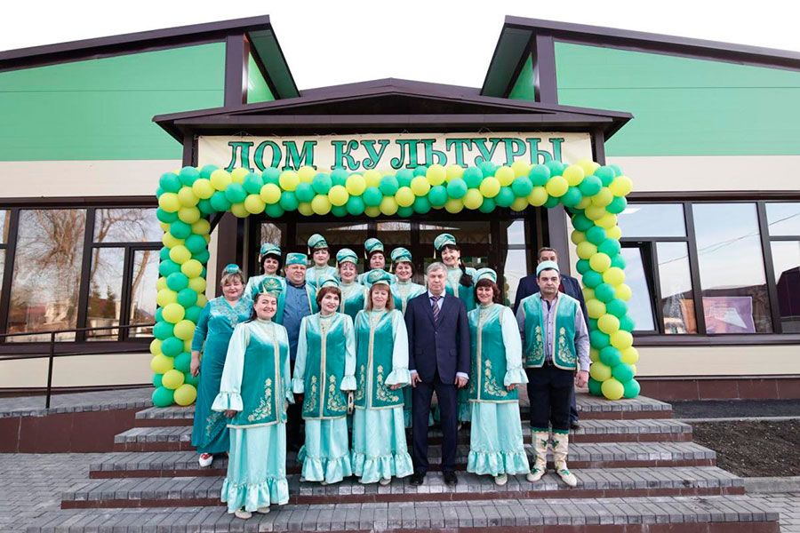 13.04 17:00 В Барышском районе Ульяновской области открылся новый Дом культуры