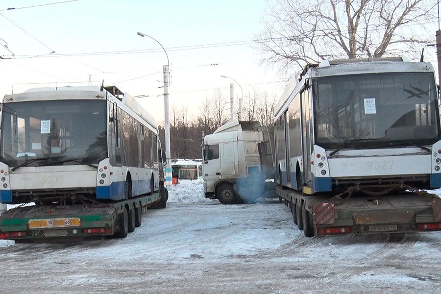 09.12 12:00 В Ульяновске началось обновление троллейбусного парка