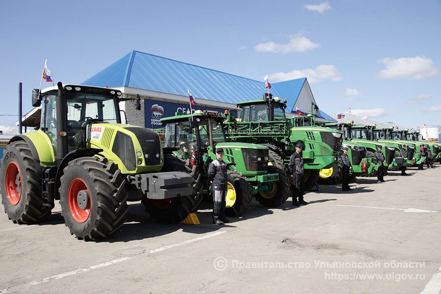 14.04 17:00 В Ульяновской области сельхозтехника полностью готова к весенней посевной