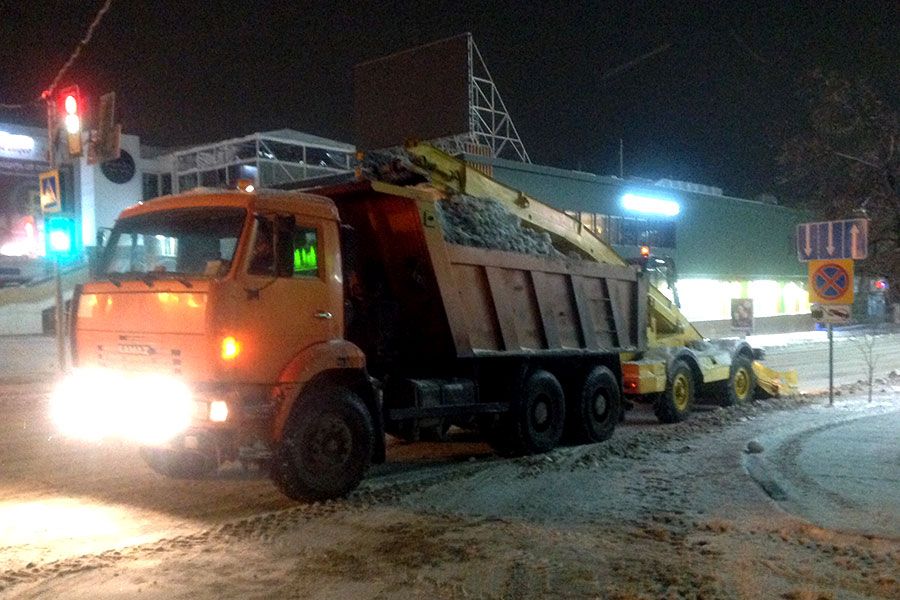 22.10 16:00 В Ульяновске определены места складирования снега