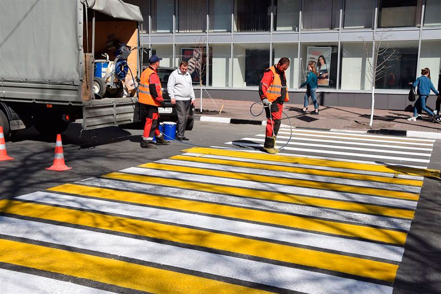 15.07 09:00 В Ульяновске завершены работы по нанесению дорожной разметки на городские дороги