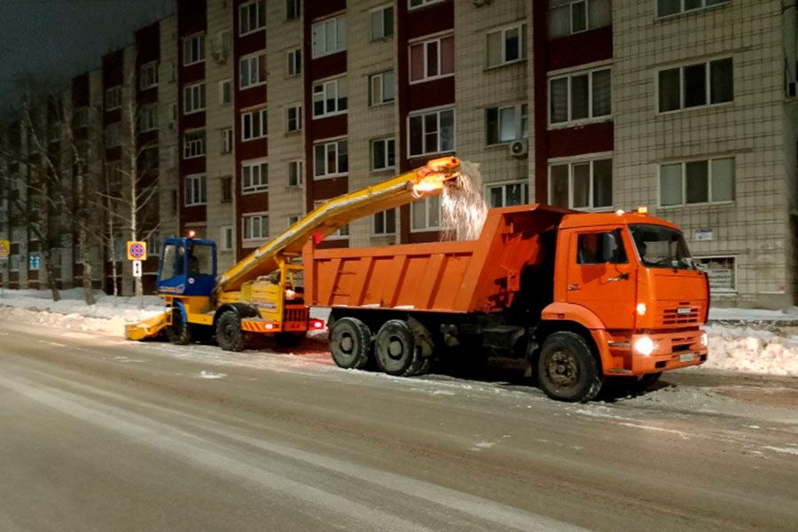 19.12 14:00 В ночь на 19 декабря улицы Ульяновска очищало 70 единиц техники