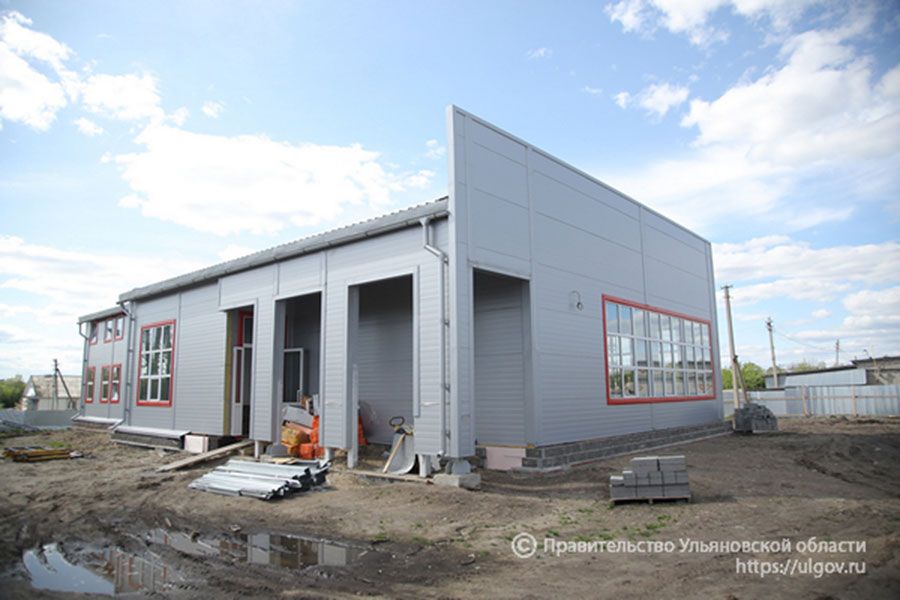 15.05 16:00 Строительство Центра тяжелой атлетики в Тереньгульском районе Ульяновской области завершено на 75%