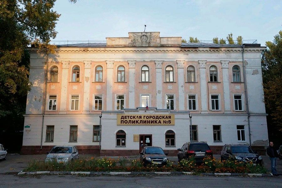 27.05 09:00 Капитальный ремонт детской поликлиники №5 ДГКБ Ульяновска близится к завершению