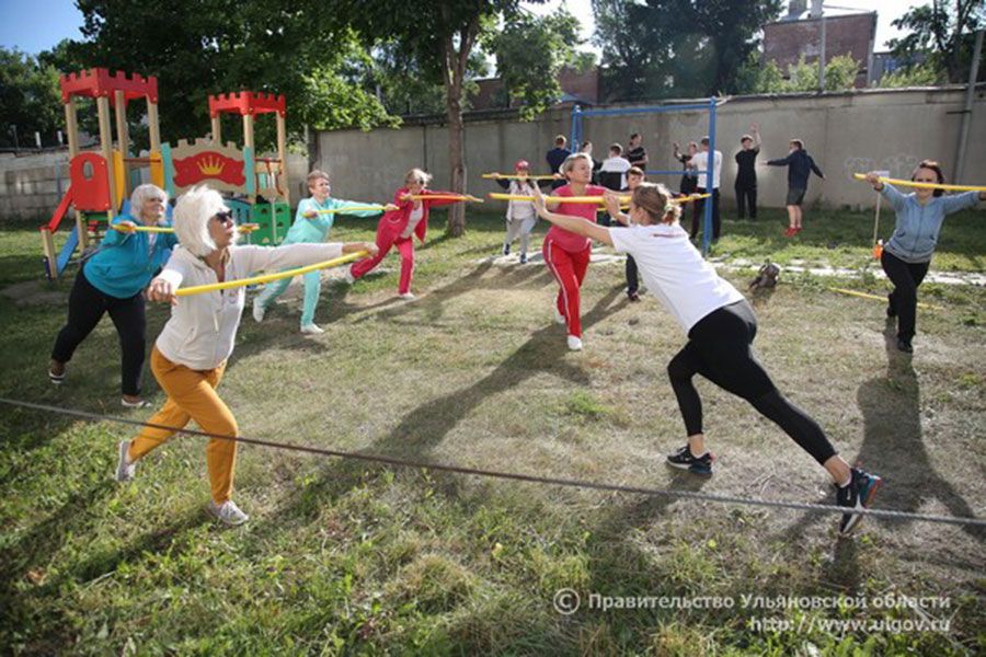 13.07 17:00 В Ульяновской области стартовал проект «Лето во дворах»