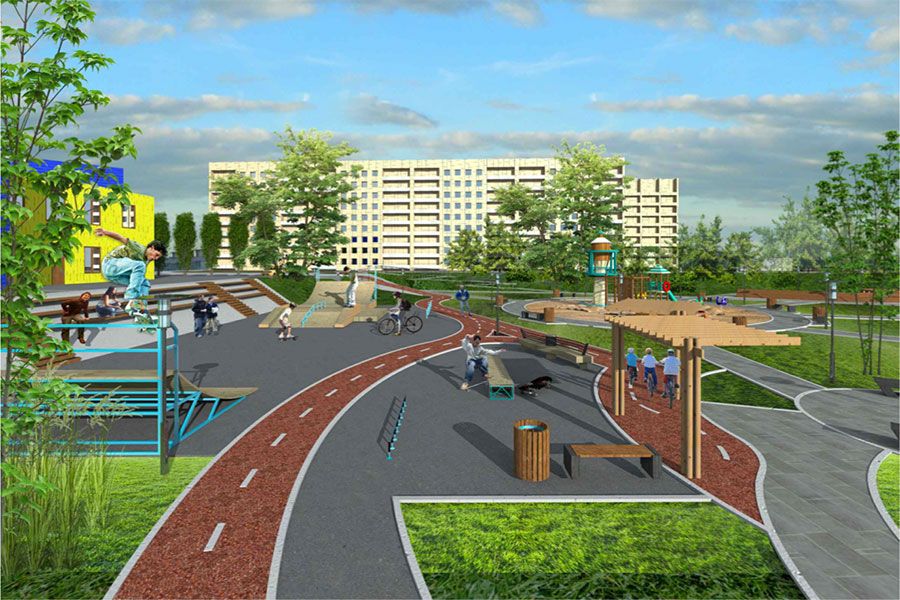 07.04 14:00 В Ульяновске в 2020 году благоустроят 55 дворов и 8 парков и скверов
